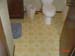 Asbestos bathroom floor