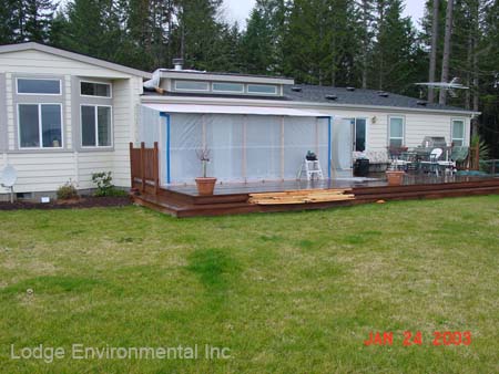 Exterior clean room
