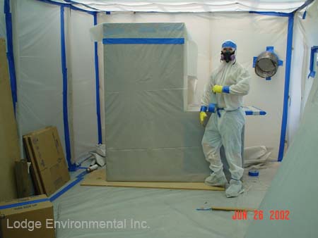Inside mold clean room
