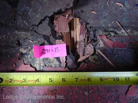 Dangerous floor tile